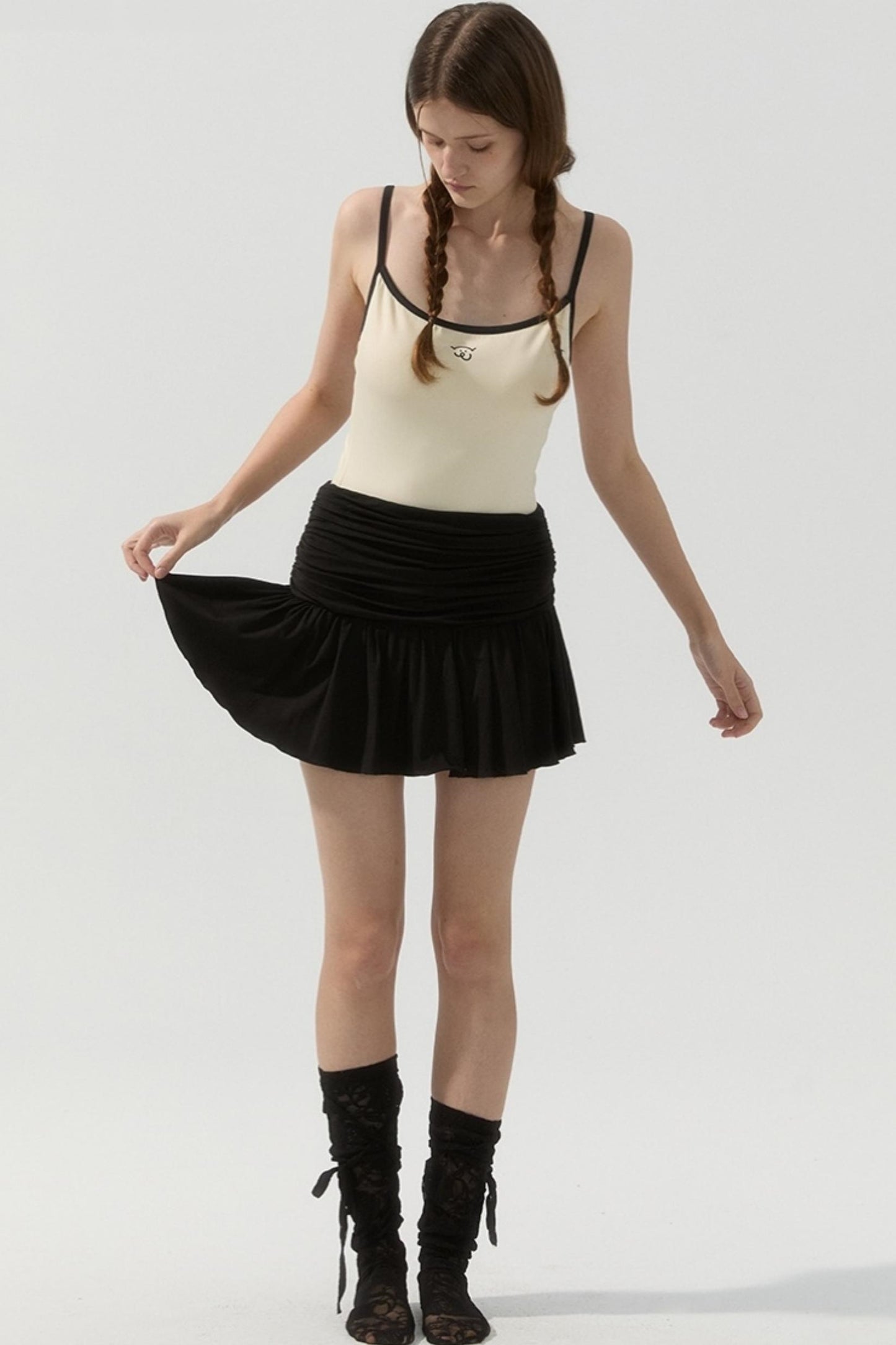 Pleated Ballet Skirt