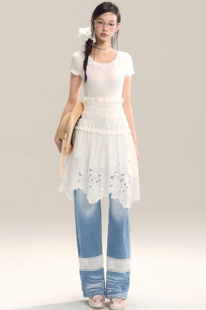 Moody Blue Skinny Jeans