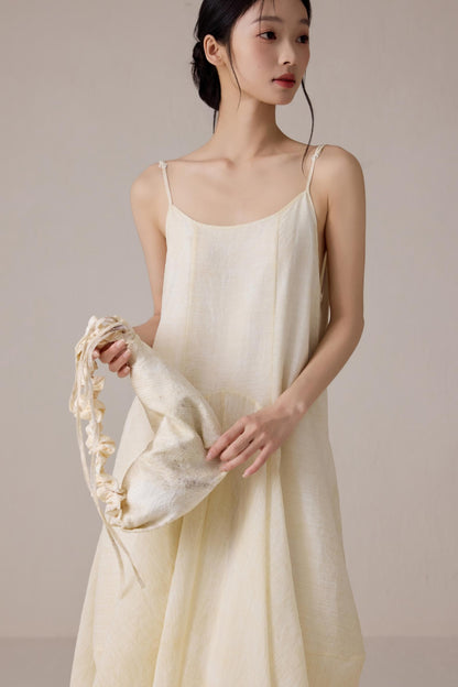 Chic Pleated Drawstring Bag