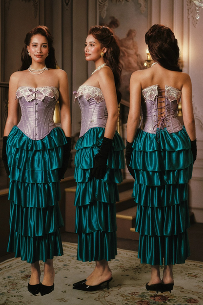 French Lace Corset Set-Up