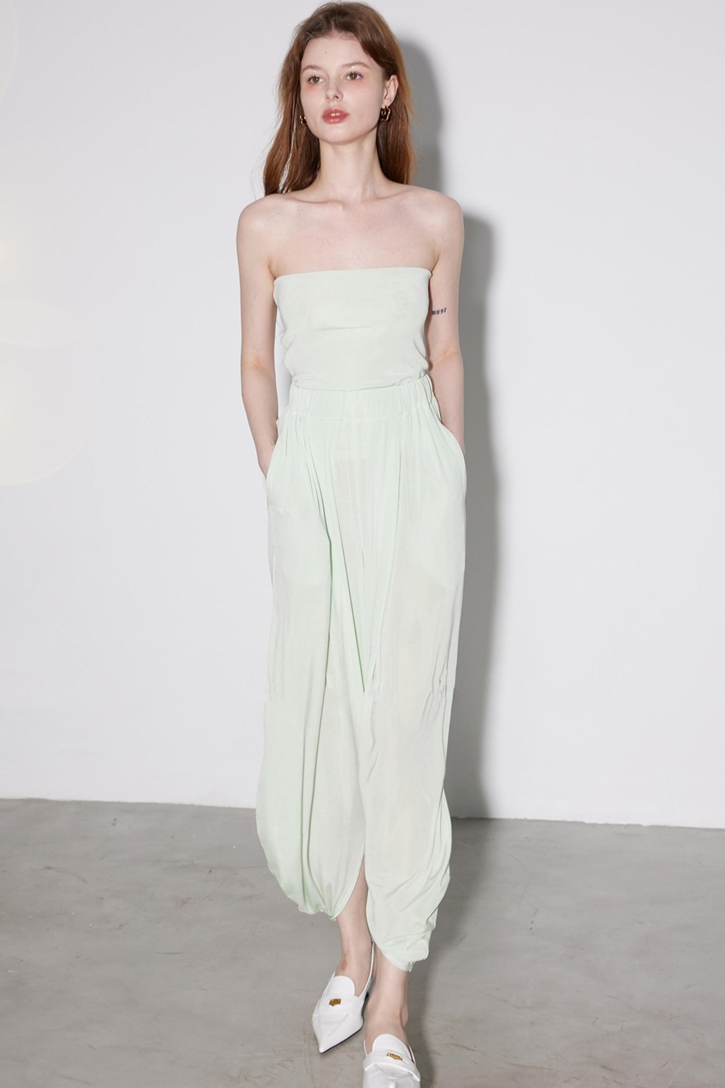 Color-Block Knits Pants