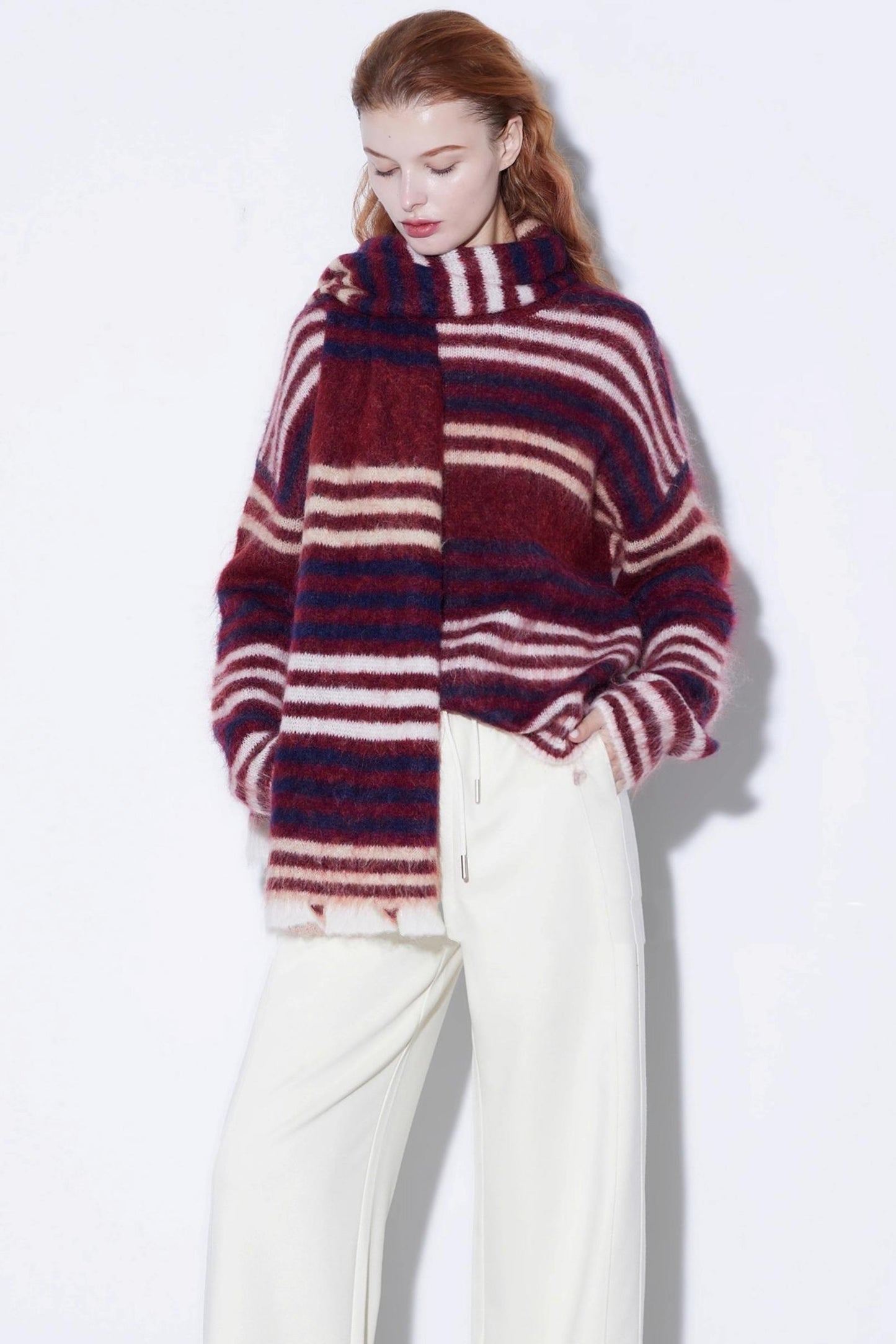 Mohair Wool Sweater Set-Up