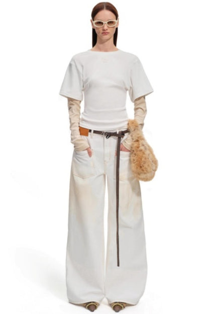 Patchwork Color-Block Top