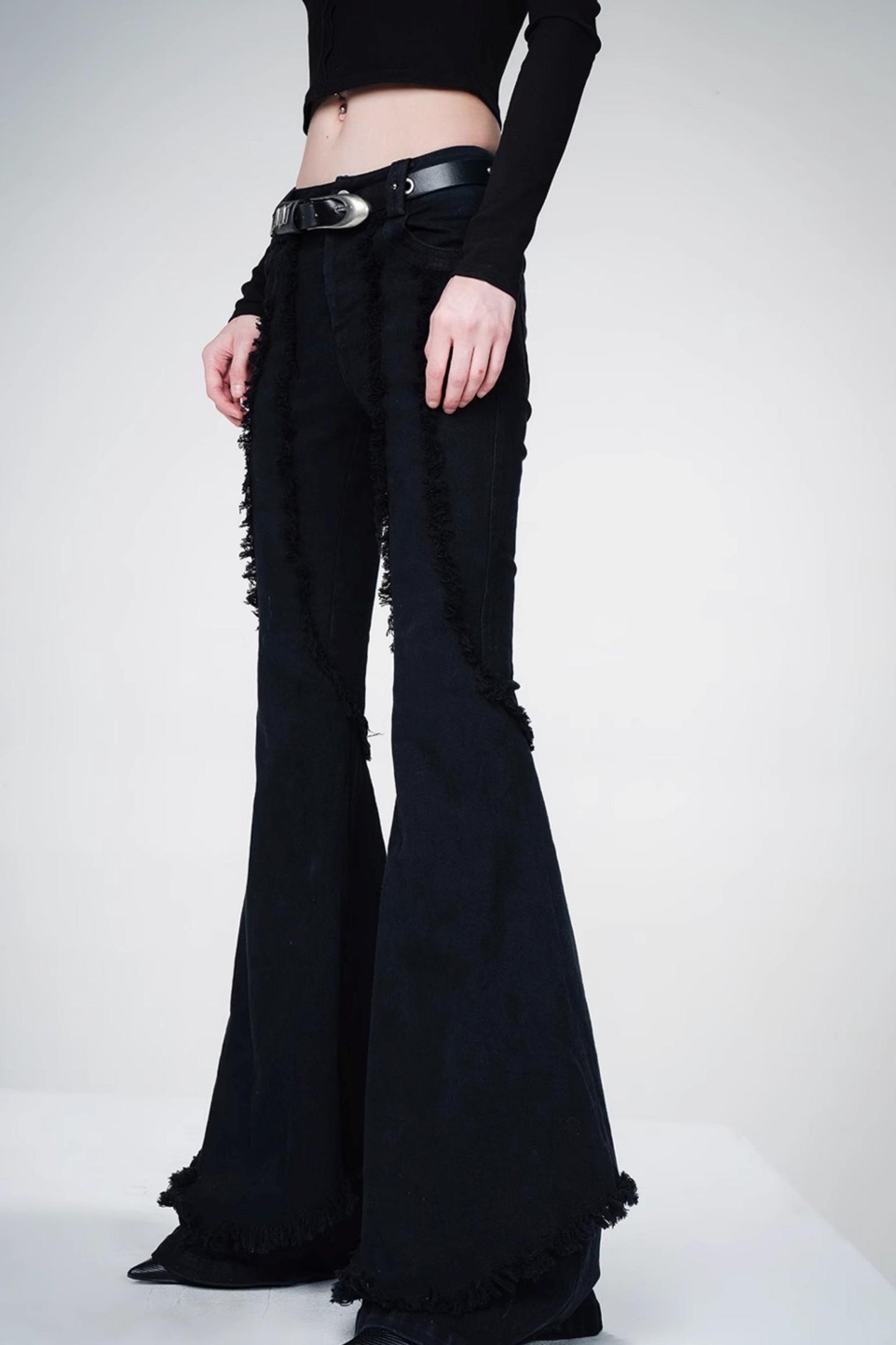 Slim Line Wide Pants