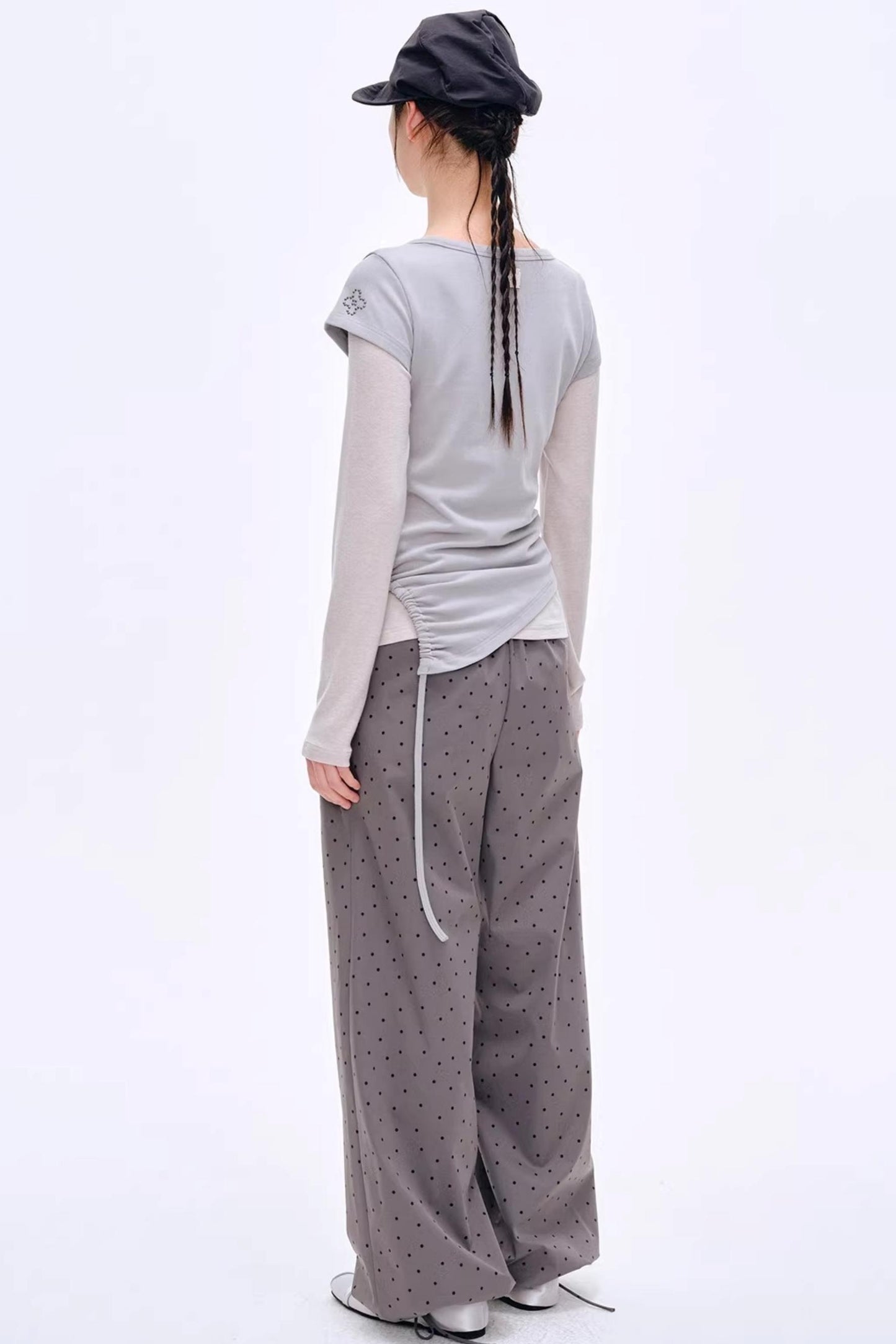 Sunlight Melody Polka Dot Jogger Pants