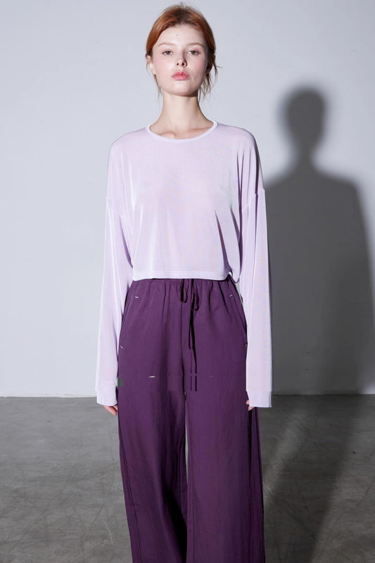 Autumn Silky Knitted T-shirt