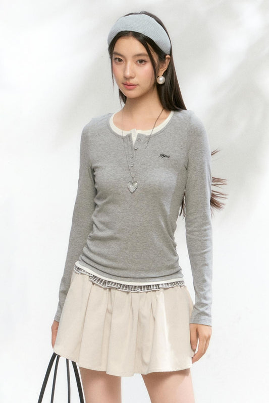 Slim Long-Sleeved Shirt