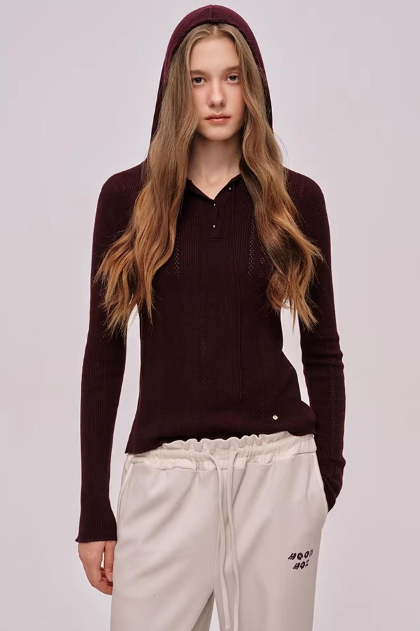 Skin-Friendly Ribbed Sweatpants