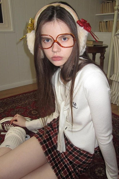 Color-Blocked Wool Top