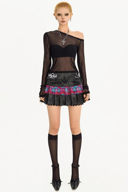 Summer Pleated Skirt