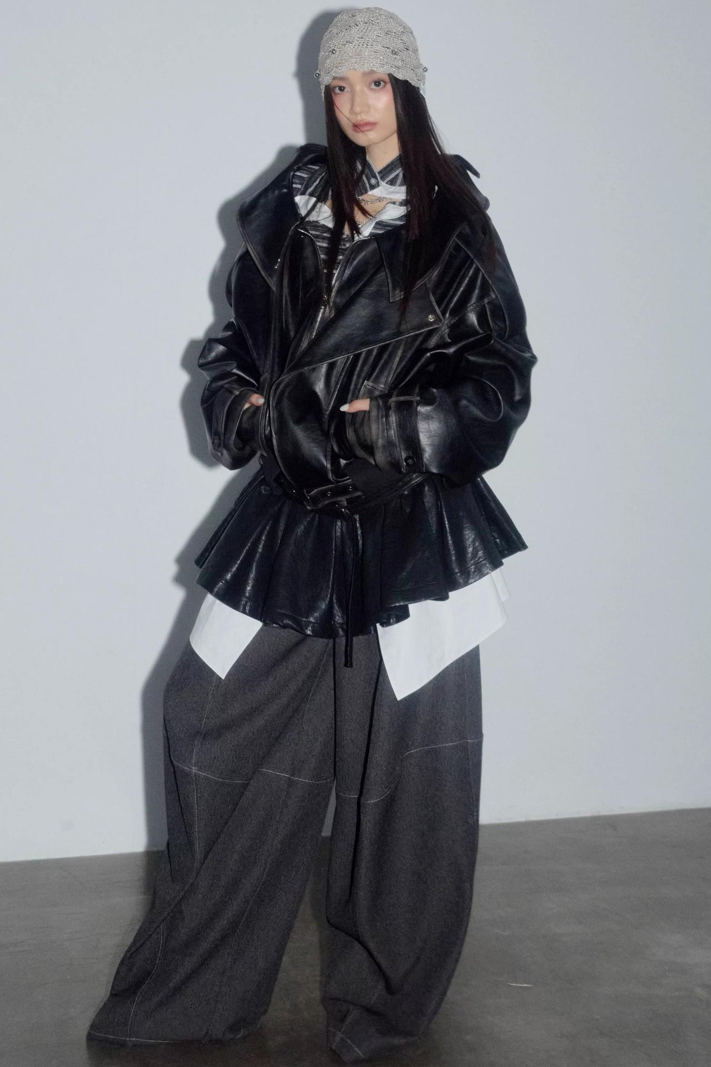 Dark Romantic Leather Jacket