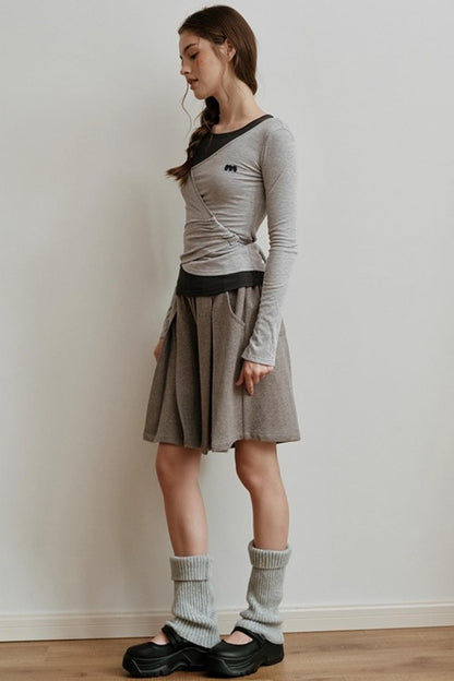 Yarn-Dyed Wool Bermuda Shorts