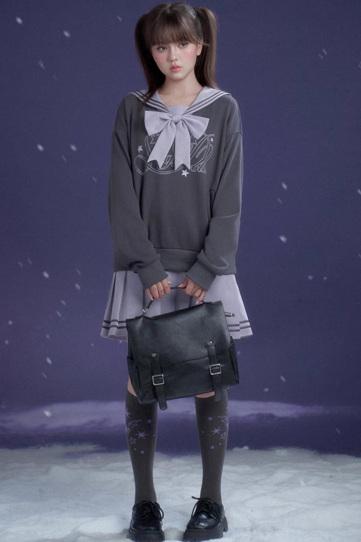 Cool Gray Graffiti Jk Socks