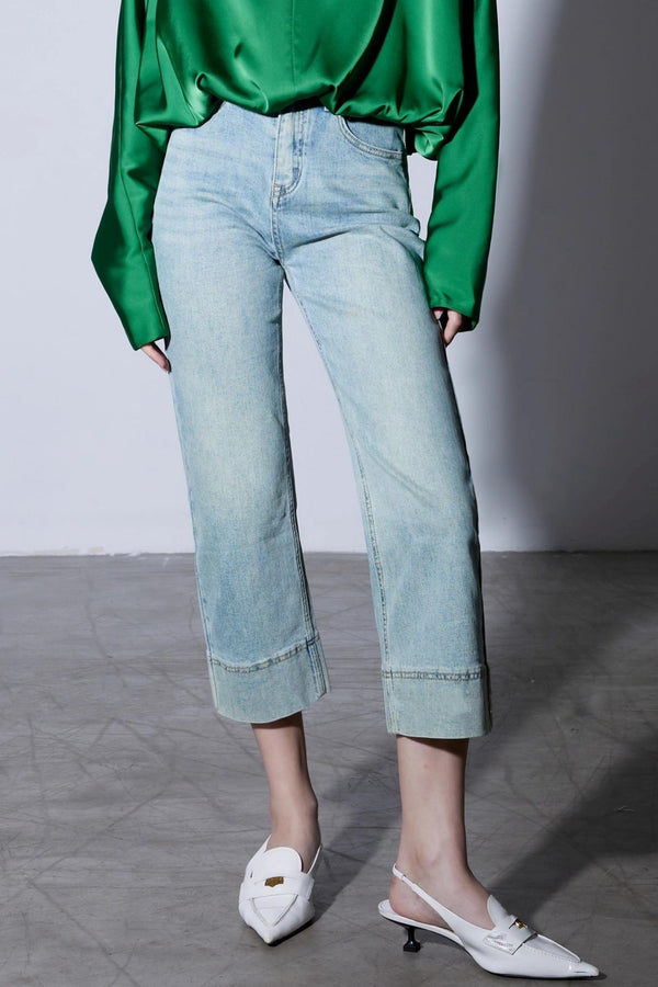 Autumn Cropped Jeans