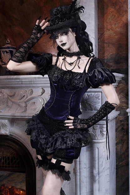 Velvet Gothic Top