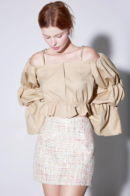 Sweet Bubble Bell Chic Top