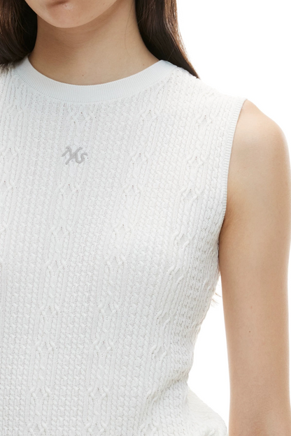 Lyocell Wool Knit Vest