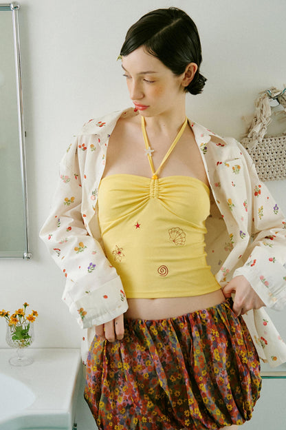 Summer Peplum Shorts