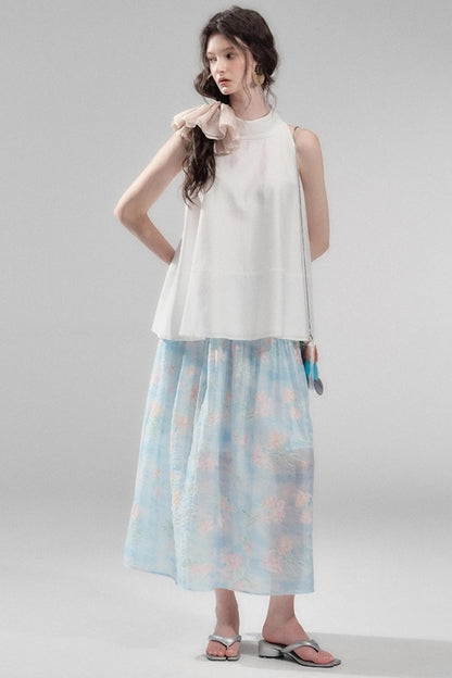 Peony Tencel Skirt