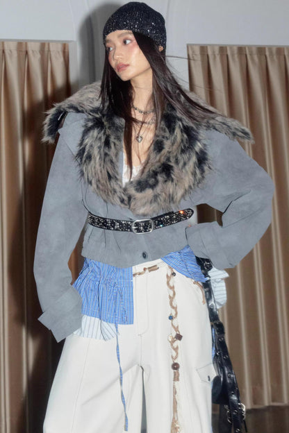 Urban Nomad Style PU Leather Jacket