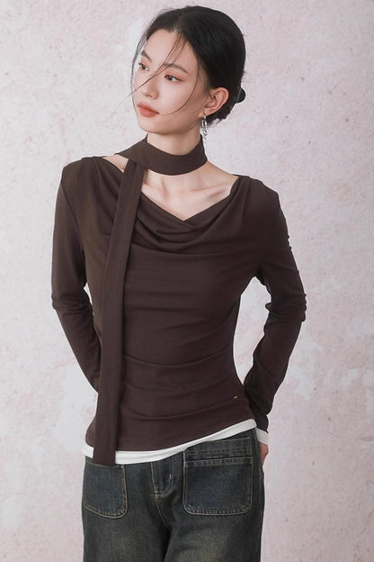 Swing Collar T-Shirt