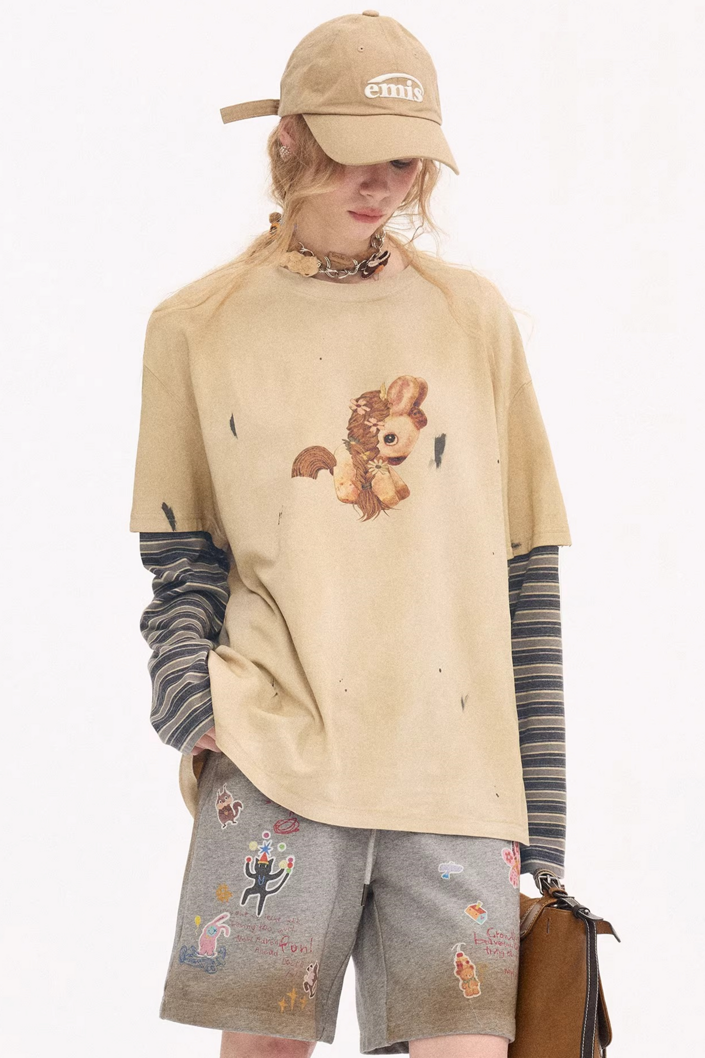 Blooming Soon Spliced Top