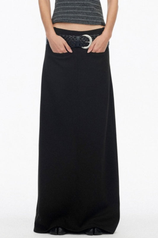 Versatile Slimming Straight Skirt