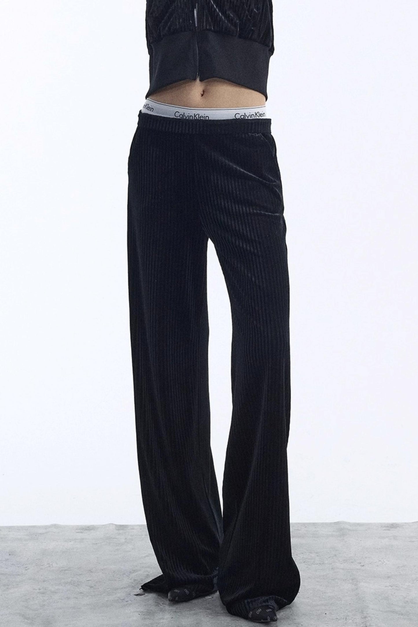 Winter Velour Hooded Top Set-Up