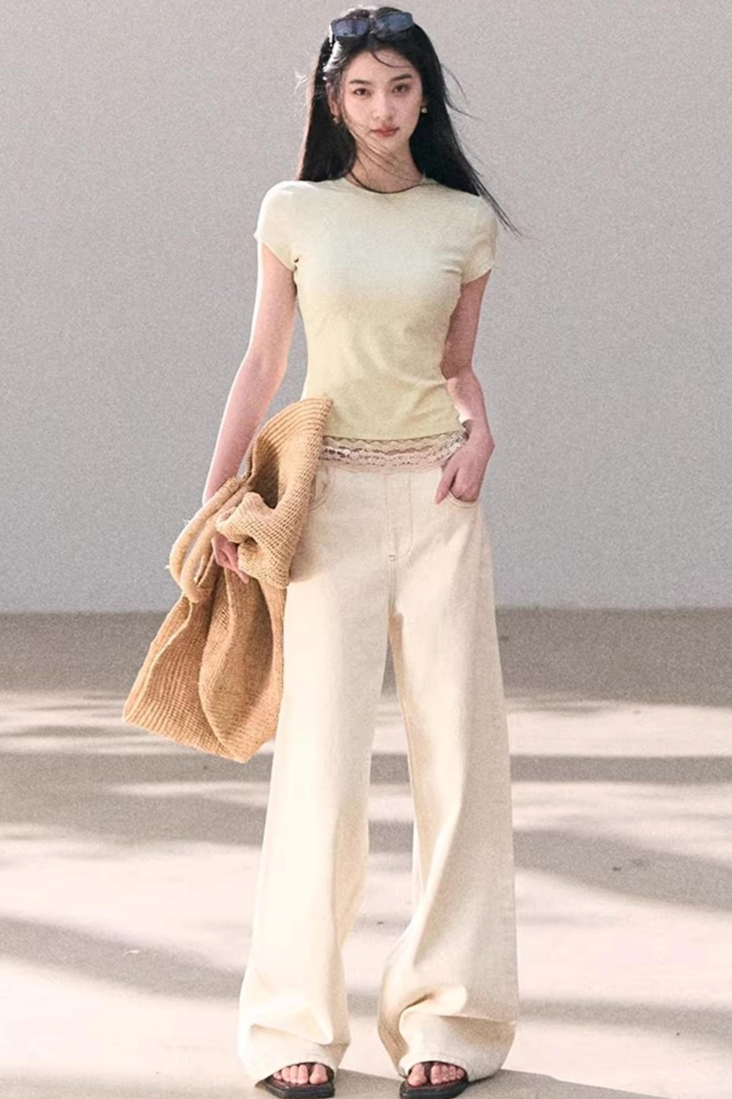 Melody Gradient Lace Top