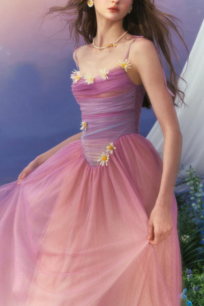 Purple Dreams Halter Dress