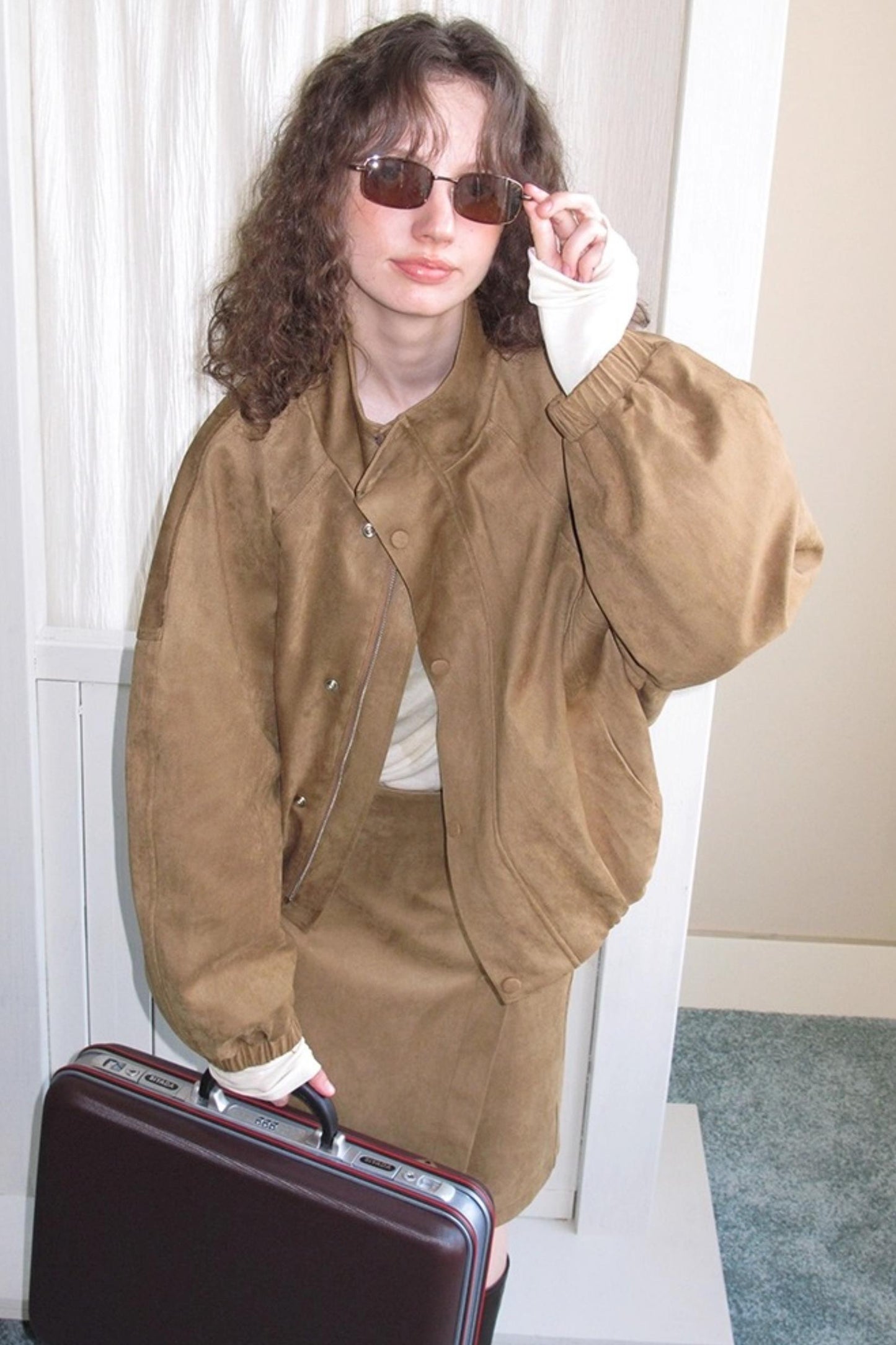 Suede Barcelona Jacket Set-Up