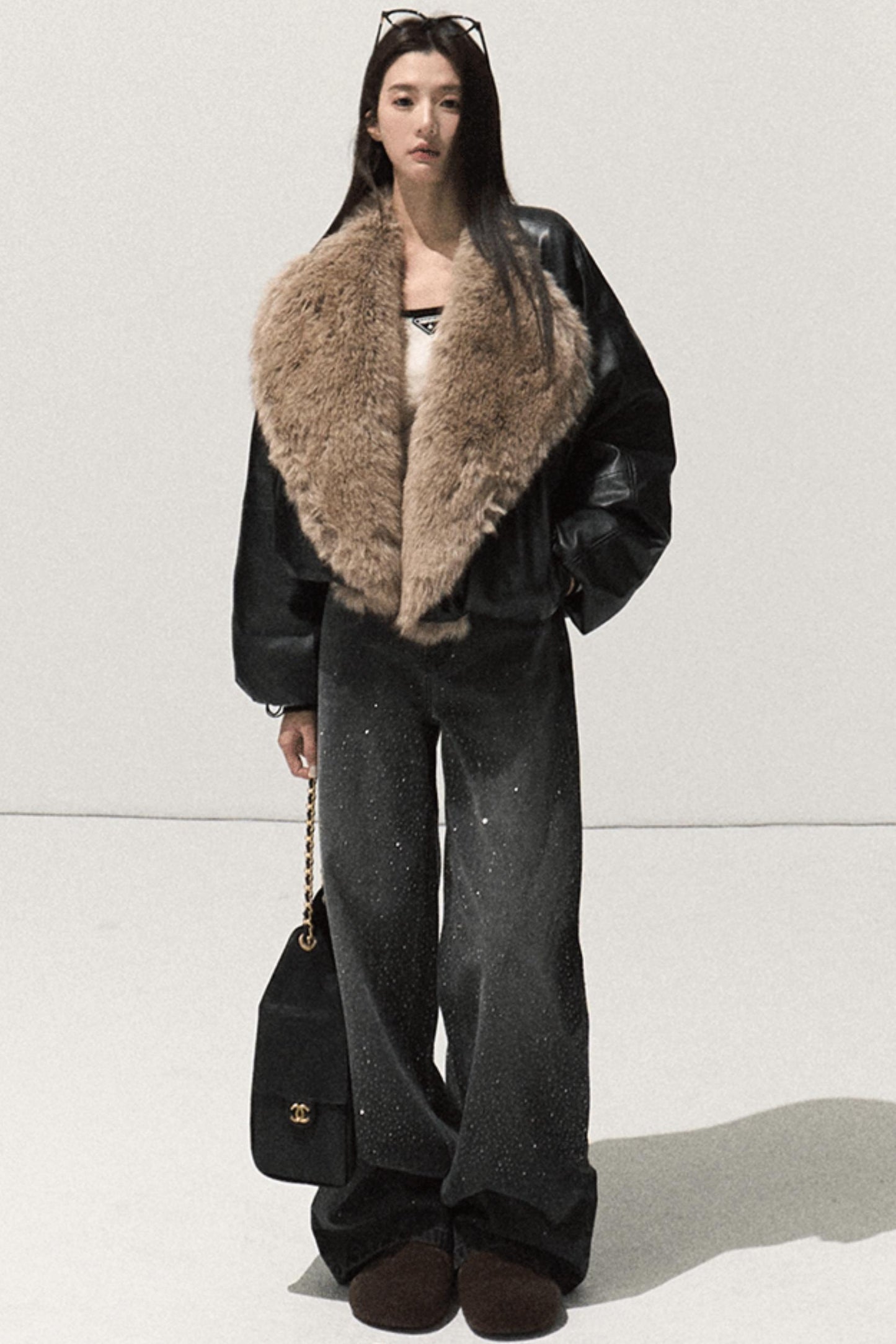 Wool Knit Slim Sweater