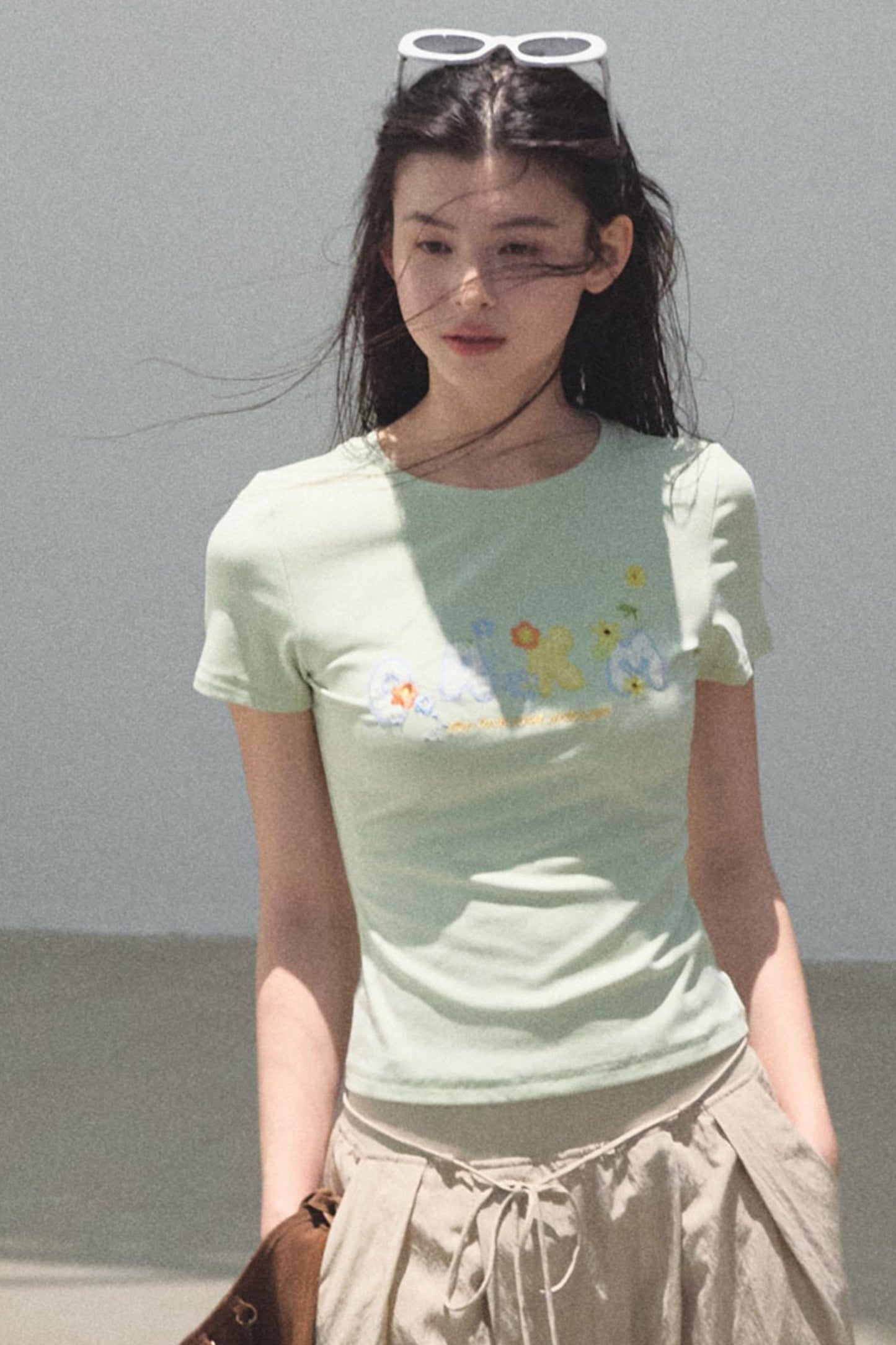 Skin-Friendly Crewneck T-Shirt