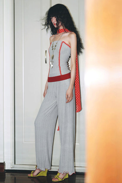 Summer Lace Knit Pants