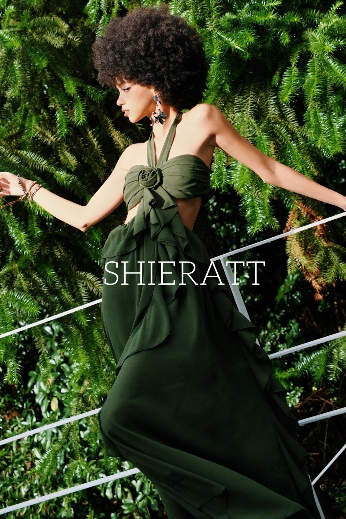 Wandering Wind Strappy Ruffled Dress