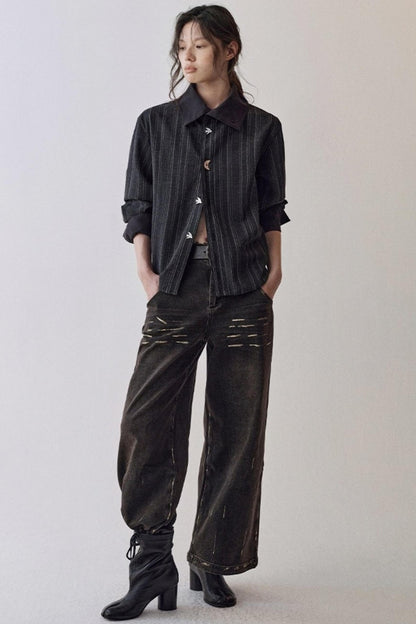 Deconstructed Skirt With Shirt Set-Up