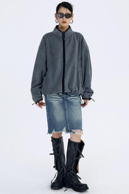 Seagull Gray Fleece Jacket