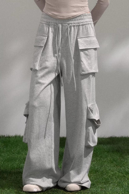 Multiple Pockets Sweatpants