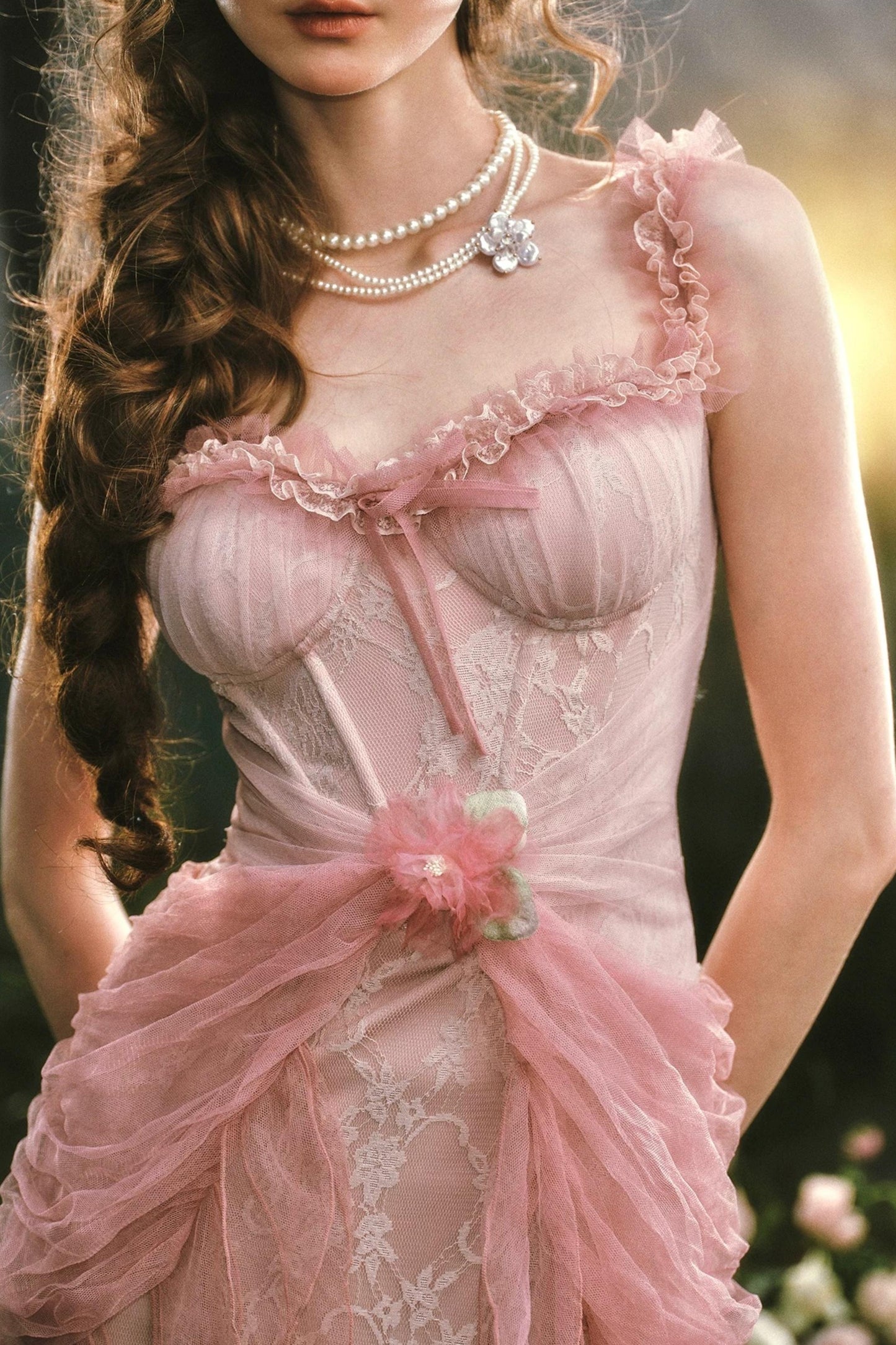 Pink Fairy Dress Staycation Dress Set-Up