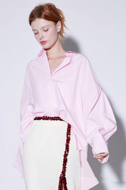 Autumn Classic Architecture Silhouette Shirt