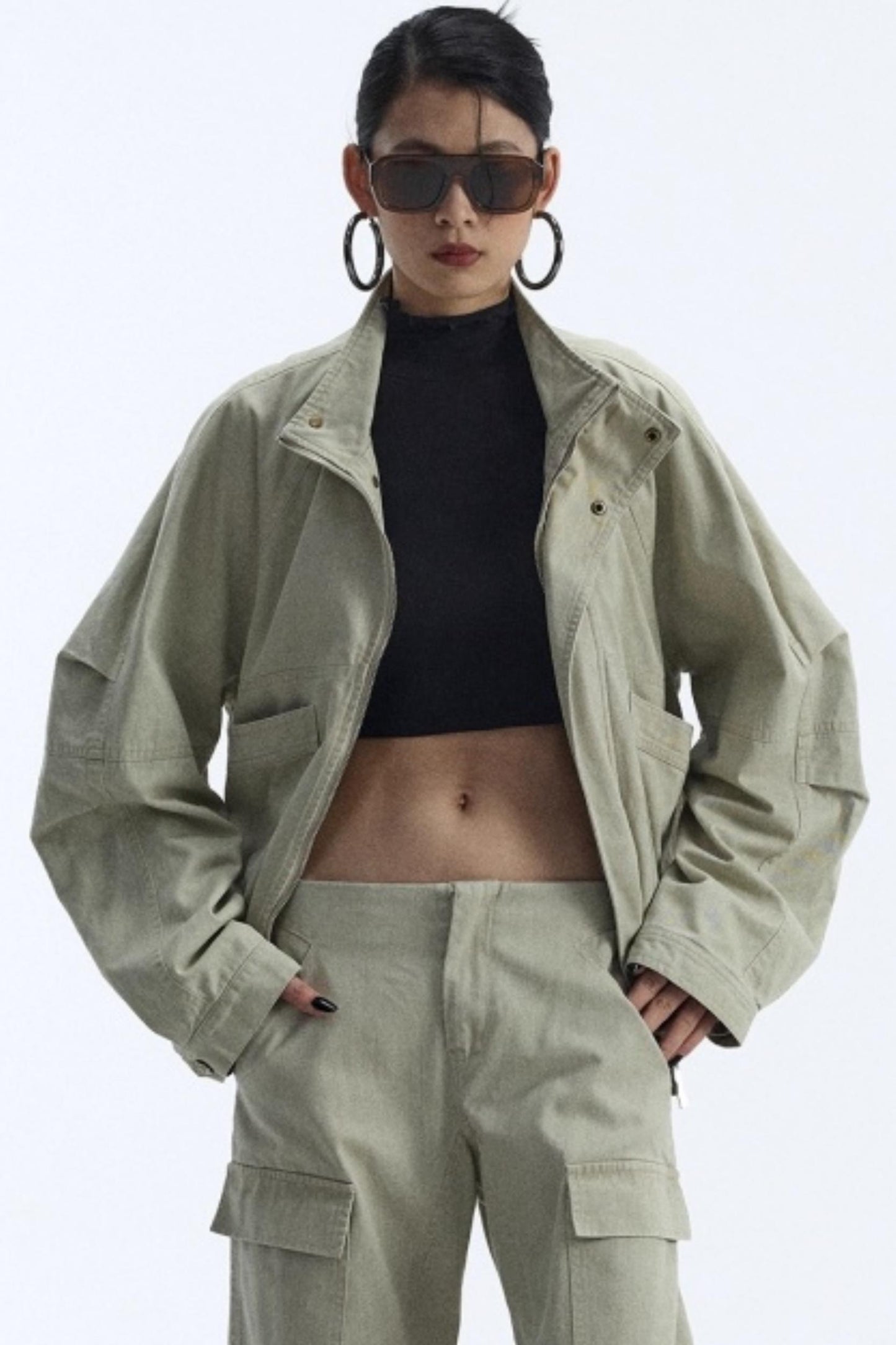 Retro Modern Workwear Jacket