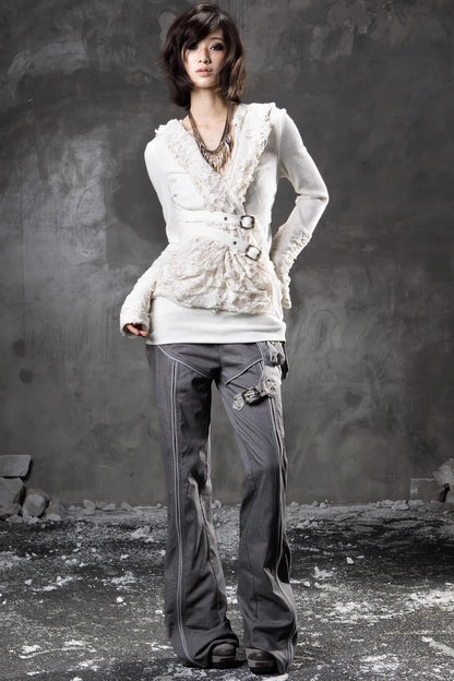 Versatile Millennial Flared Pants