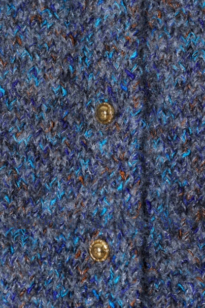 Intricate Mohair Starry Cardigan Set-Up