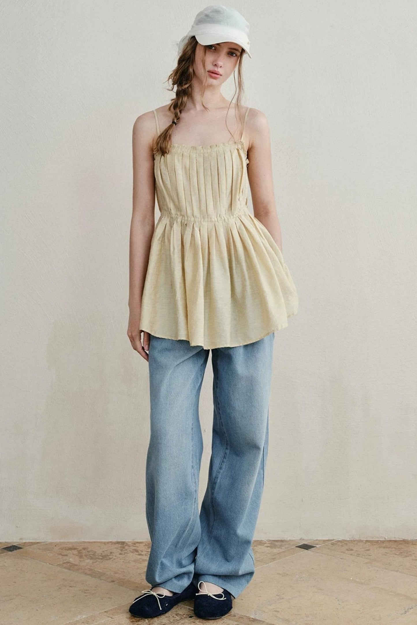 Sea Salt Washed Denim Pants