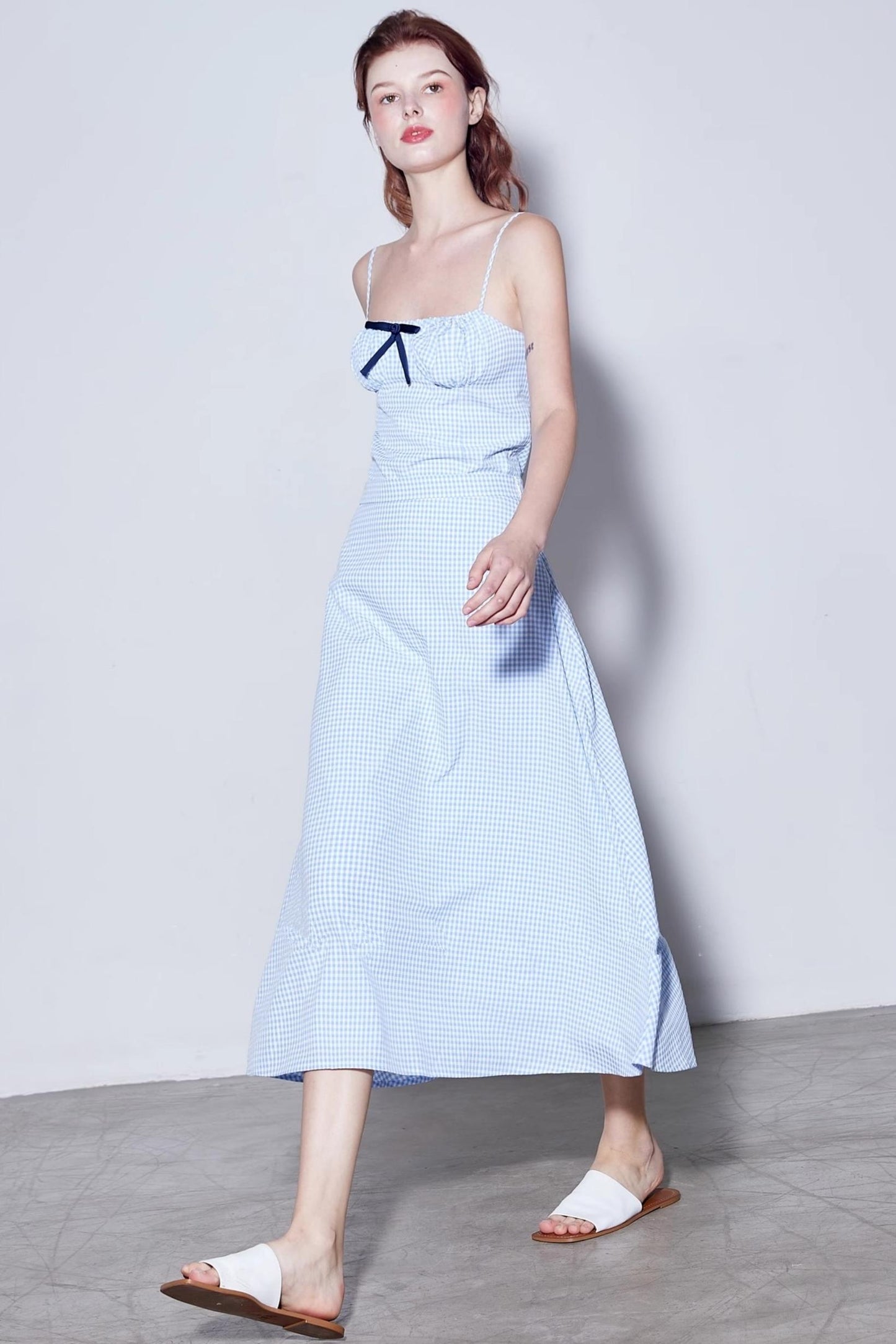 Checkered Sweetheart Summer Skirt Set-Up