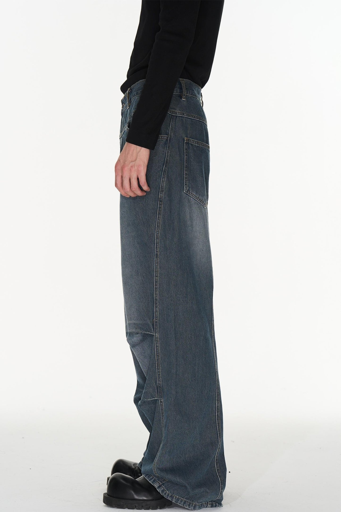 Blue Pioneer Denim Jeans