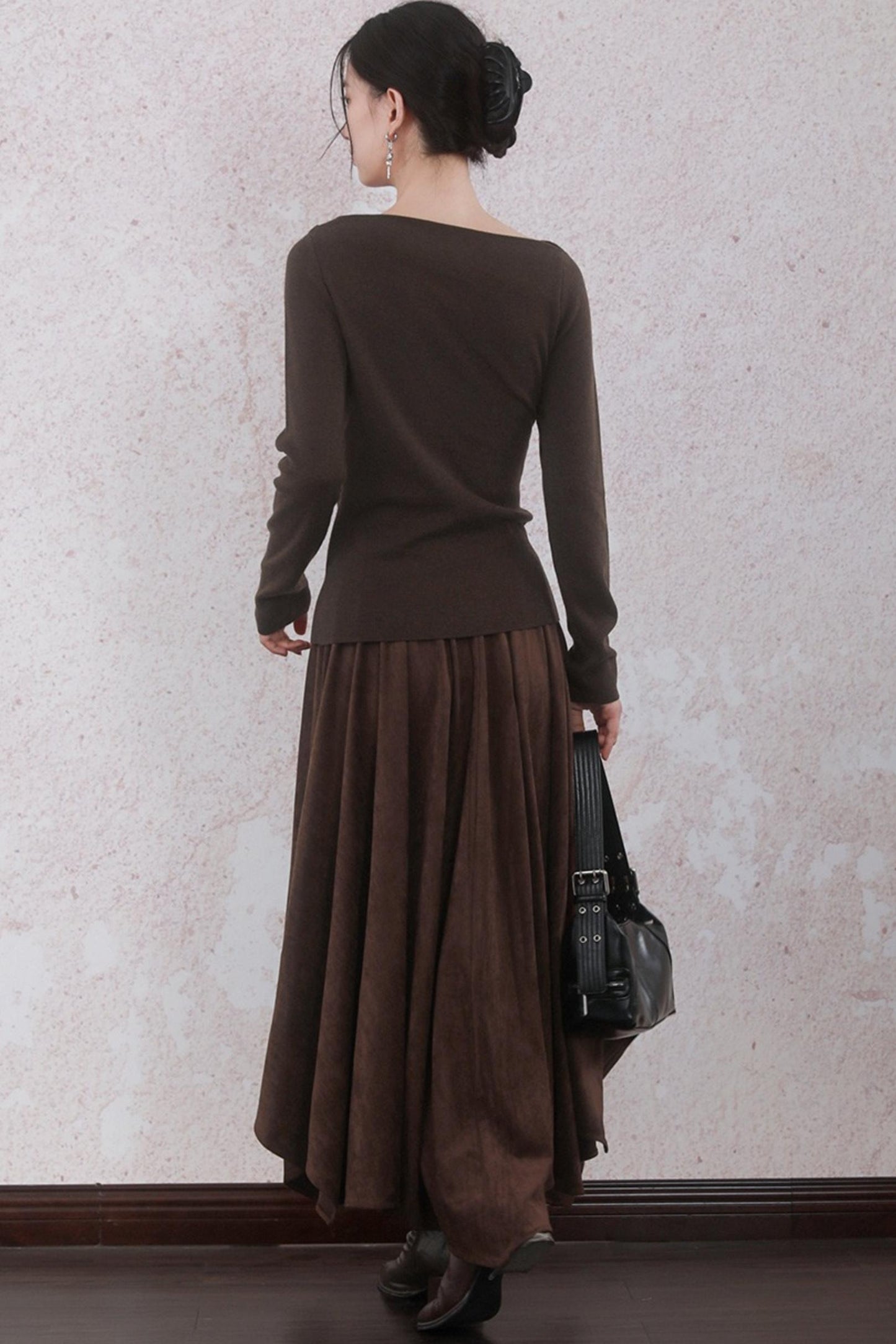 Chestnut Brown Skirt