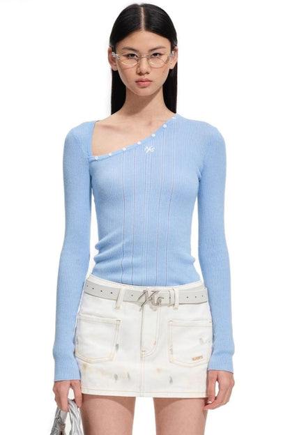 Polar Wool Ribbed Top