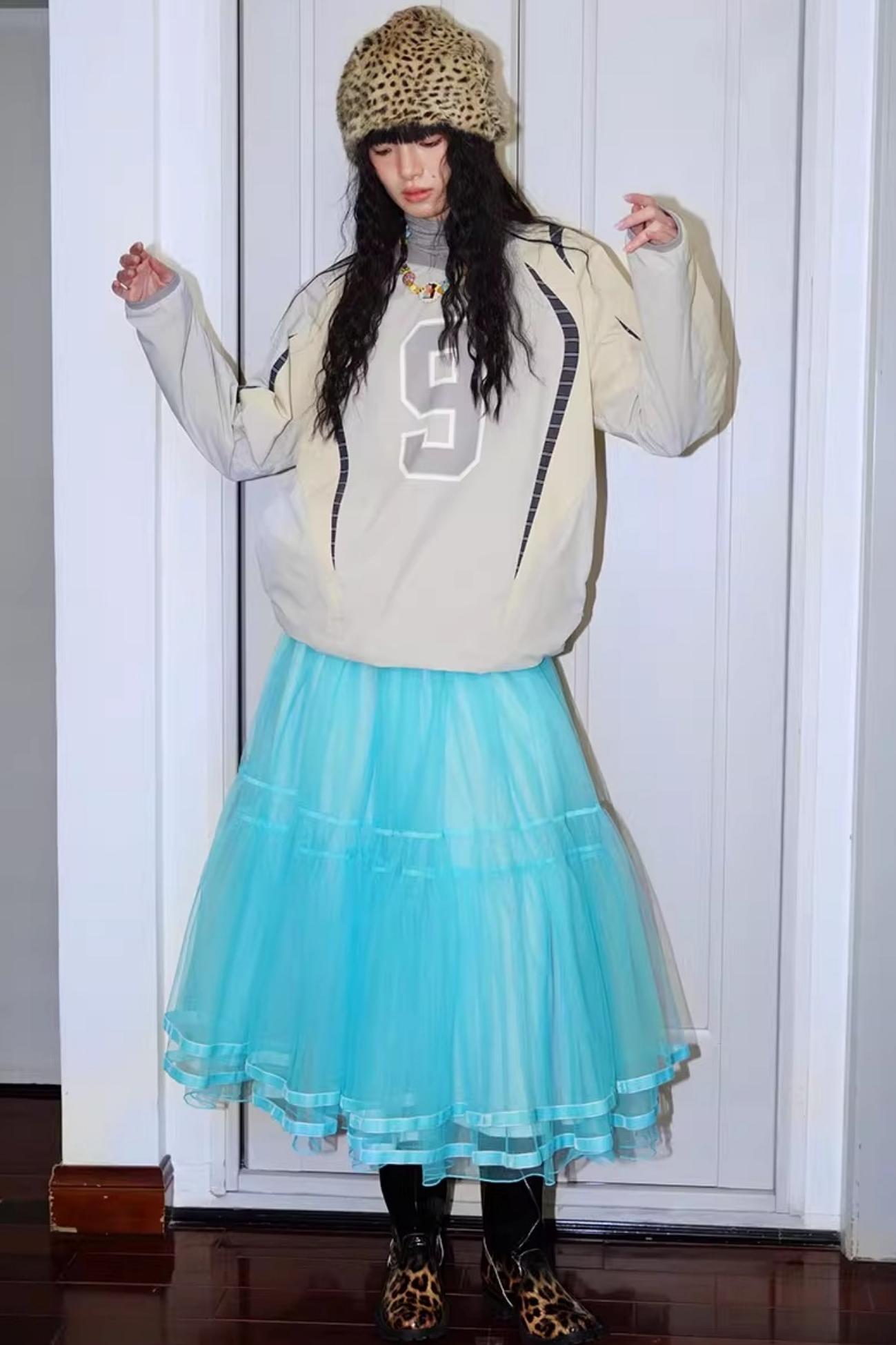 Autumn Retro Long-Sleeved Sweatshirt