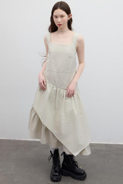 Green Layered Romantic Dress